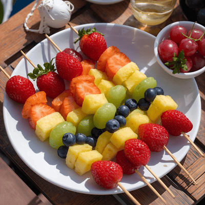 Rainbow fruit skewers for kids’ parties 2025