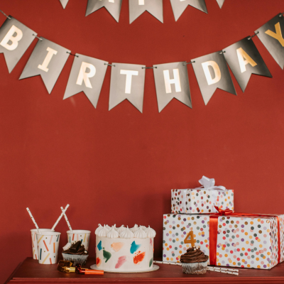 KatchOn Glitter Birthday Banner for 2025 parties
