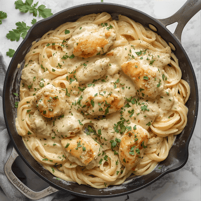 Chicken Alfredo Pasta for easy one-pot meals