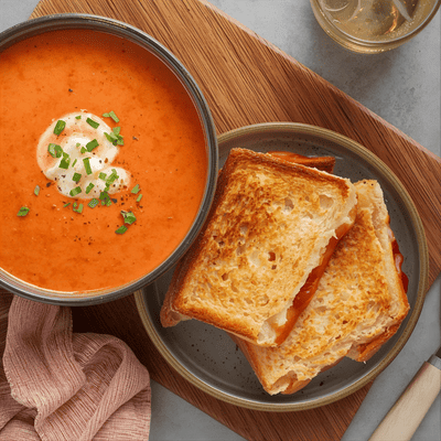 Creamy Tomato Soup for post-party meal prep
