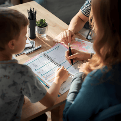 Erin Condren planner for back-to-school tips for parents 2025