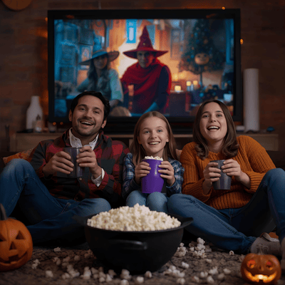 Nebula projector for Halloween family activities 2025