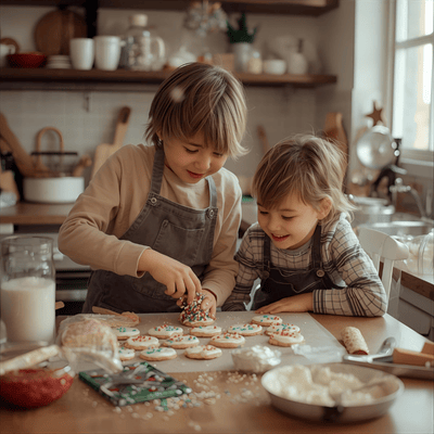 Cookie decorating for family event activities