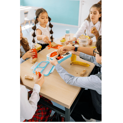Sharing Snack Relay with Annie's snacks for family