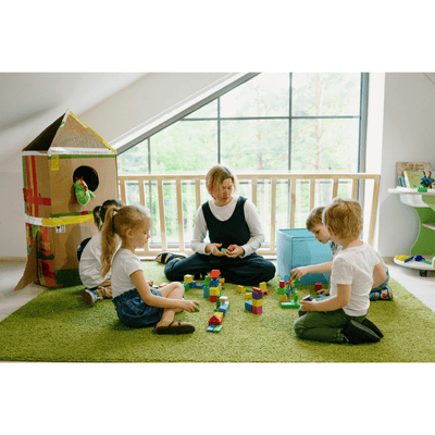 Toy Swap Circle with LEGO set for kids sharing