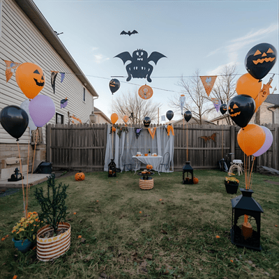 Safe Halloween party setup for family Halloween activities 2025