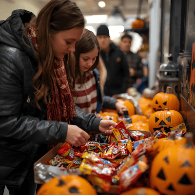 Candy inspection for parenting tips for safe Halloween fun 2025
