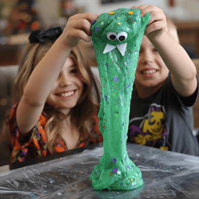 Monster Slime Station for Halloween toys and crafts for family bonding 2025