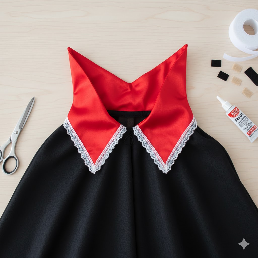 Vampire Collar for DIY family Halloween costumes 2025