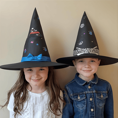 Witch Hat Decorations for family Halloween activities 2025