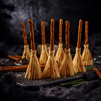 Witch’s Broomsticks for kid-friendly Halloween snacks 2025